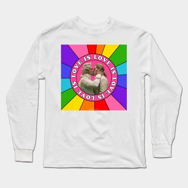 Loustat - Love is Love Long Sleeve T-Shirt by nocontextlestat